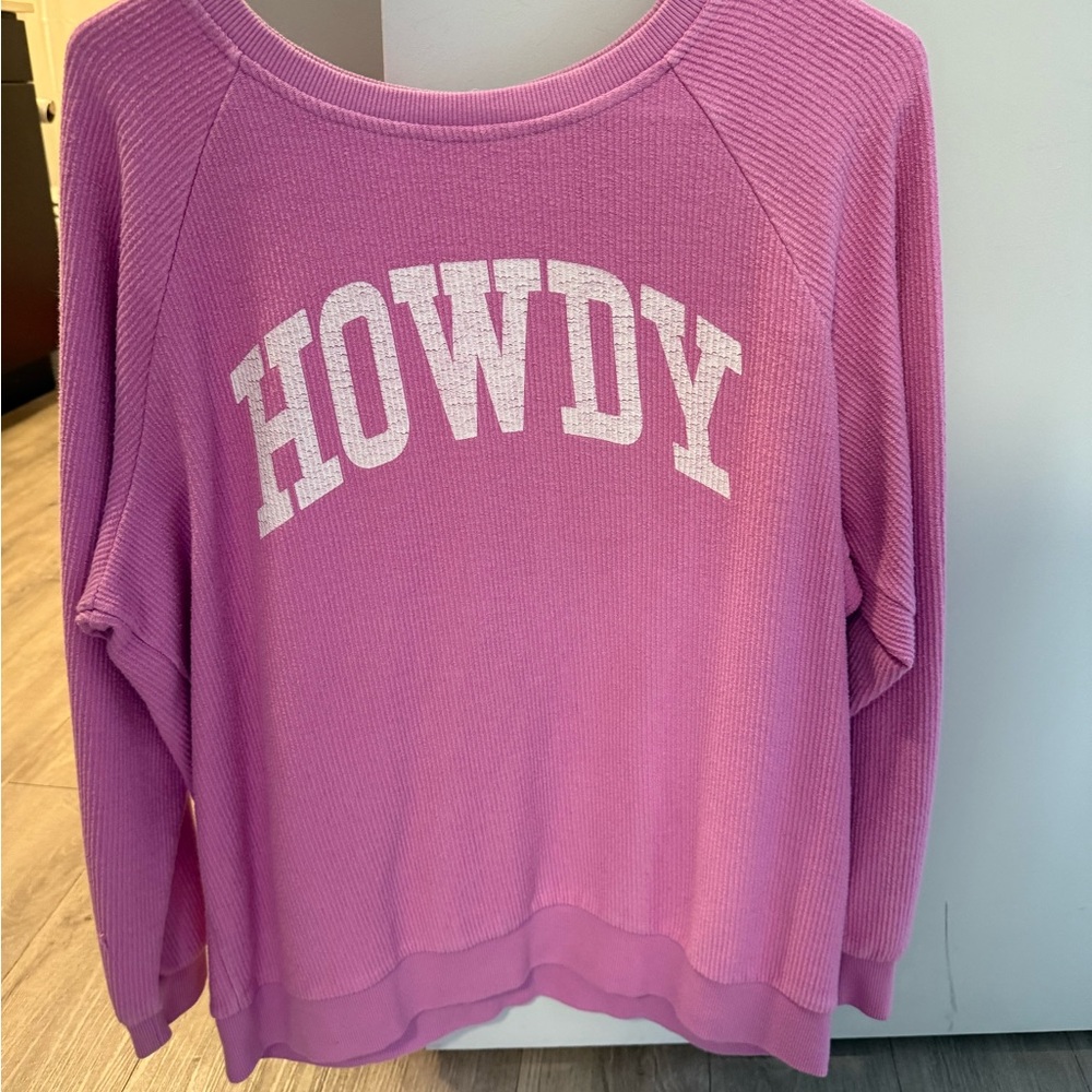 Pink HOWDY Women's Sweater